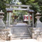 境内地を通る踏切を訪ねる…大阪府藤井寺市・澤田八幡神社